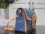 Louis Vuitton LV Dauphine Soft GM Denim 28x20x11cm - 6