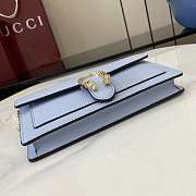 Gucci Dionysus Wallet On Chain Blue 20x11.5x2.5cm - 6