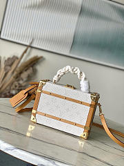 Louis Vuitton LV Handle Trunk Monogram White 24x16.5x8cm - 4