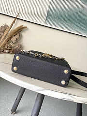 Louis Vuitton LV Black Capucines BB 27x18x9cm - 3