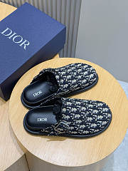 Dior Aqua Mule Beige and Black  - 2