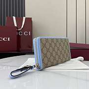 Gucci Wallet Beige Blue 19x10x2.5cm - 3