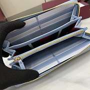 Gucci Wallet Beige Blue 19x10x2.5cm - 2