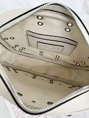Valentino Garavani Nellcôte Crossbody Bag White 23x16x6cm - 2