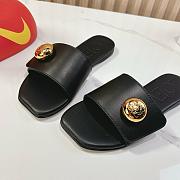 Loewe Pebble Slide Soft Calfskin Black - 2
