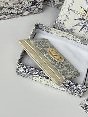 Dior 30 Montaigne Card Holder 10x7.5x0.5cm - 3