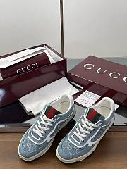 Gucci Women's Re-Web sneaker Blue Denim  - 3