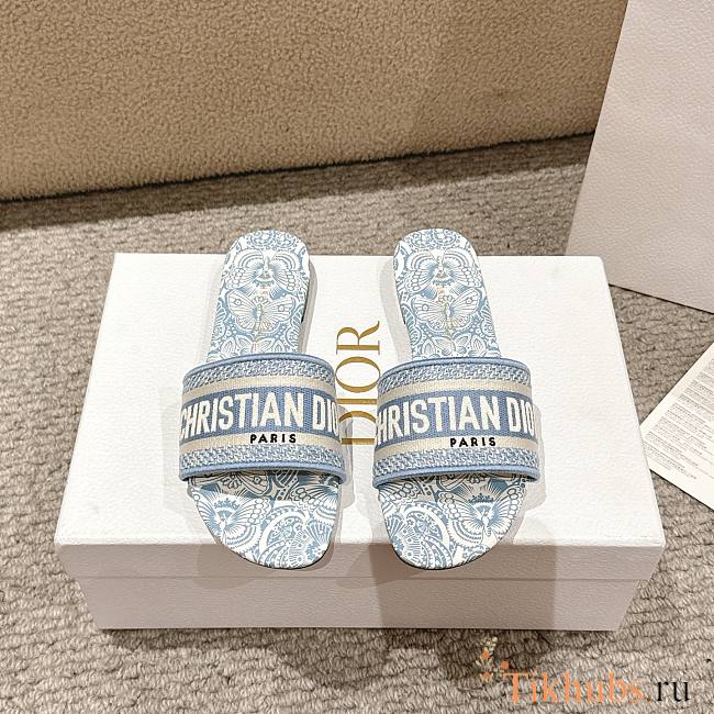 Dior Dway Slide Celestial Blue  - 1