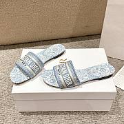 Dior Dway Slide Celestial Blue  - 4
