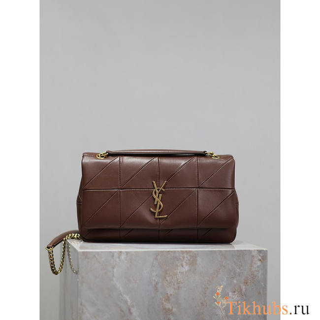 YSL Small Jamie 4.3 Shoulder Bag Brown 25x15x7.5cm - 1