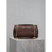 YSL Small Jamie 4.3 Shoulder Bag Brown 25x15x7.5cm - 5