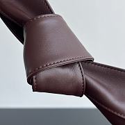 Bottega Veneta Small Sawyer Red Wine Bag 25x17x12cm - 4
