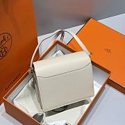 Hermes Roulis White Gold 18x6x15.5cm - 6