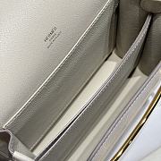 Hermes Roulis White Gold 18x6x15.5cm - 3