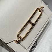 Hermes Roulis White Gold 18x6x15.5cm - 2