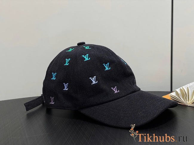 Louis Vuitton LV Blason Shading Denim Cap - 1