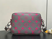 Louis Vuitton LV Nil Monogram Gray Pink 25x17.5x11cm - 4