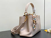 Louis Vuitton LV Capucines MM Souple Grey Beige 33x24x12cm - 5
