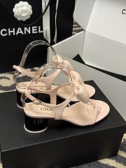 Chanel Light Pink Sandal 5.5cm - 3