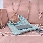 Miu Miu Ivy Blue Bag 35x40cm - 3