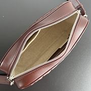 Bottega Veneta Small Intrecciato Camera Bag Brown 24.5x15x6cm - 2