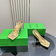 Bottega Veneta Stretch Lace-Up Sandal Gold 9cm - 2