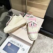 Jimmy Choo Malbon 2.0 Diamond F Pink Sneaker - 3