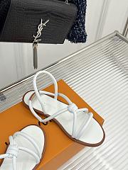 Louis Vuitton LV Rivage White Sandal - 4
