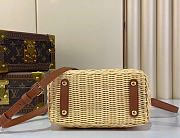 Louis Vuitton LV Mini Capucines Raffia Brown 21x8x14cm - 4