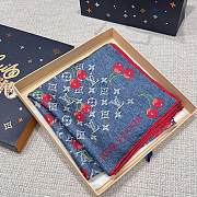 Louis Vuitton LV x TM Blue Square 90x90cm - 2