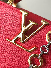 Louis Vuitton LV Mini Red Capucines 21x14x8cm - 2