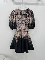 Zimmermann Illustration Black Mini Dress - 4