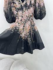 Zimmermann Illustration Black Mini Dress - 2