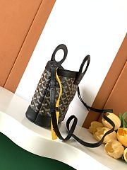 Goyard Beluga PM Goyardin/Canvas Black 24x25x10cm - 4