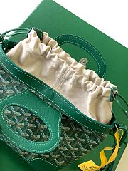 Goyard Beluga PM Goyardin/Canvas Green 24x25x10cm - 4