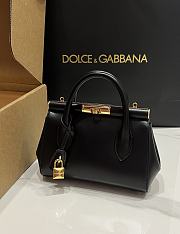 Dolce & Gabbana DG Marlene Frame Tote Bag Black 19x13.5x7cm - 6