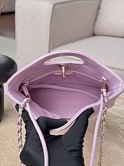 Chanel Mini 31 Bag Light Purple Leather 23x22x5.5cm - 2