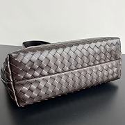 Bottega Veneta Avenue Intrecciato Brown Tote Bag 35x44x17cm - 5