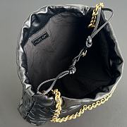 Bottega Veneta LV Dustbag Notte Black Bag 33x19x8cm - 3