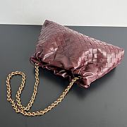 Bottega Veneta LV Dustbag Notte Red Wine Bag 33x19x8cm - 5