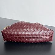 Bottega Veneta LV Dustbag Notte Red Wine Bag 33x19x8cm - 4