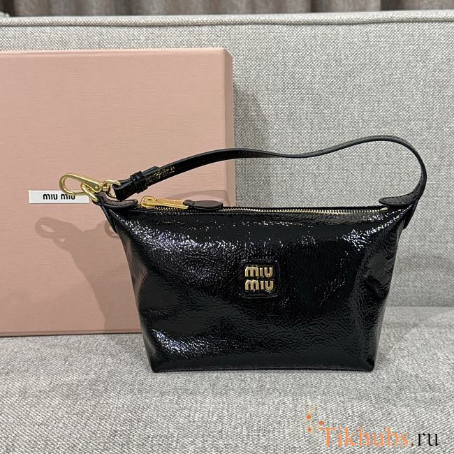 Miu Miu Mini Bag Black Naplak 18x14x11cm - 1