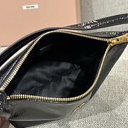 Miu Miu Mini Bag Black Naplak 18x14x11cm - 5