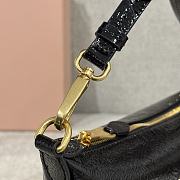 Miu Miu Mini Bag Black Naplak 18x14x11cm - 4