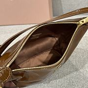 Miu Miu Mini Bag Brown Naplak 18x14x11cm - 2