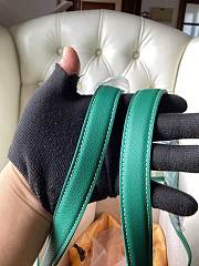Goyard Green Goyardine Canvas Leather Tote 45x16x32cm - 6