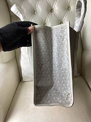 Goyard Grey Goyardine Canvas Leather Tote 45x16x32cm - 3