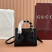 Gucci Diana Small Black Tote Bag 20x16x10cm - 2