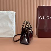 Gucci Diana Small Red Tote Bag 20x16x10cm - 5