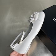 Chanel White Ballerina Flats - 3